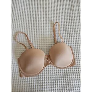 Size 36 D Victoria’s Secret Multi-Way Strapless Underwire Beige Nude Bra